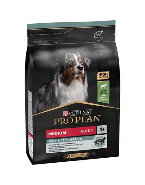 Pro Plan Dog Adult Medium Sensitive Digestion Lamb 3kg