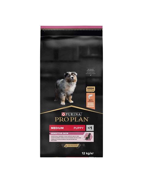 Pro Plan Medium Puppy Sensitive Skin Salmon 12kg