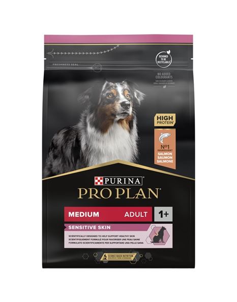 Pro Plan Dog Adult Medium Sensitive Skin Salmon 3kg