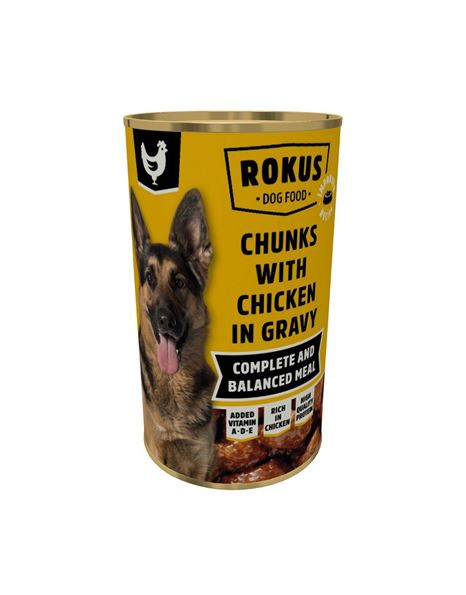 Rokus Dog With Chicken 1240gr