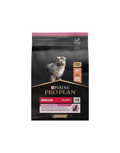 Pro Plan Medium Puppy Sensitive Skin Salmon 3kg
