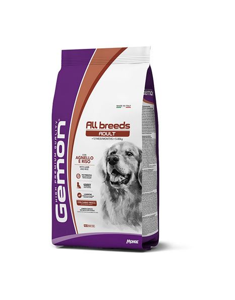 Gemon Adult All Breeds Lamb And Rice 3kg