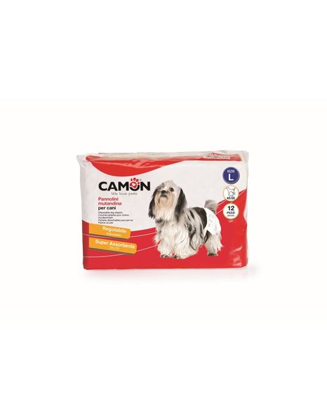 Camon Disposable Dog Diapers Large 45-55cm