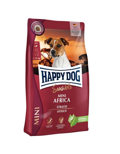 Happy Dog Grain Free Mini Africa Ostrich 4kg
