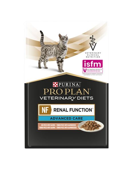 Purina Veterinary Diet NF Renal Chunks With Salmon In Gravy 85gr