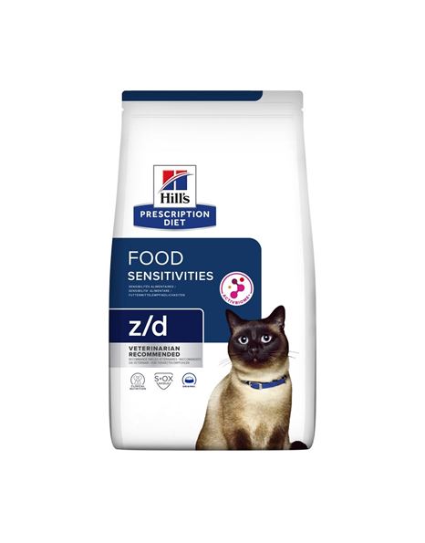 Hill's Prescription Diet Feline z/d Food Sensitivities ActiveBiome+ 1,5kg
