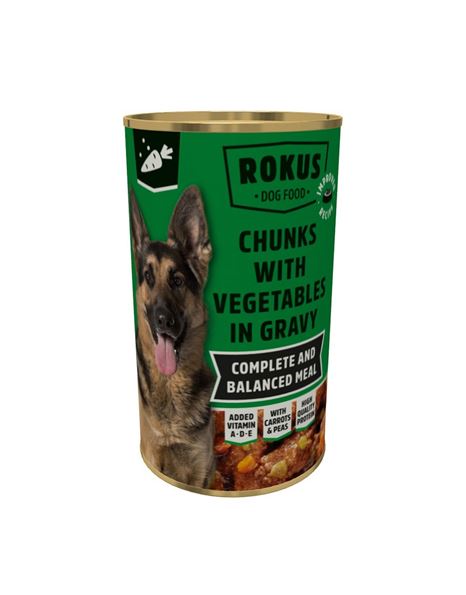 Rokus Dog With Vegetables 1240gr