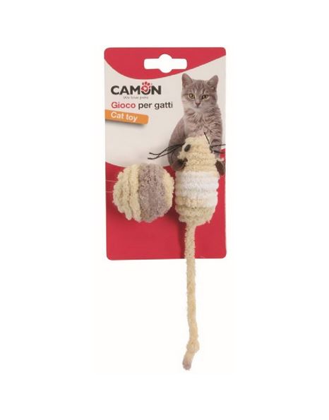 Camon Cat Toy Ball And Mouse 4,5-7cm