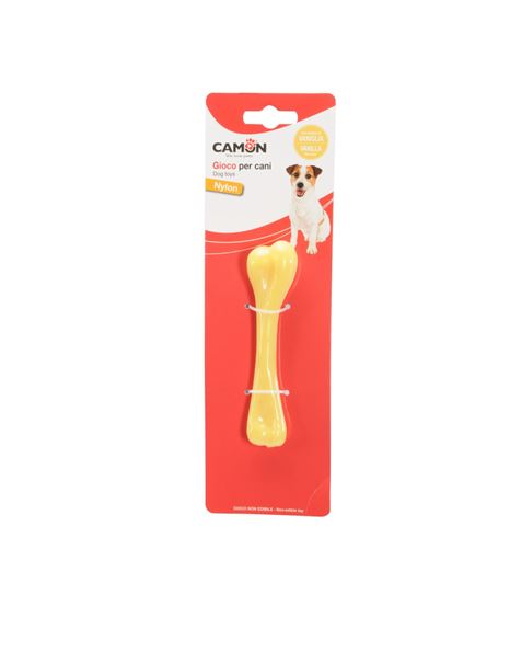 Camon Dog Toy Flavoured Nylon Bone 13cm