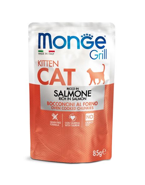 Monge Cat Grill Kitten In Salmon 85gr