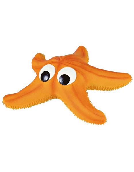 Trixie Latex Dog Toy With Squeaker Starfish 23cm