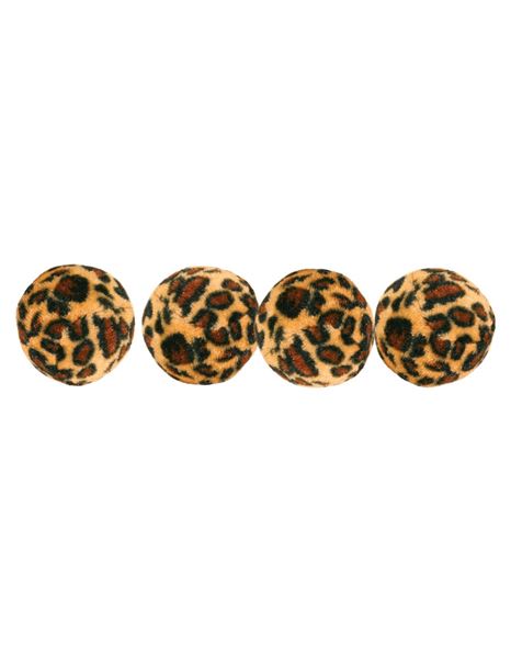 Trixie Leopard Balls 4pcs