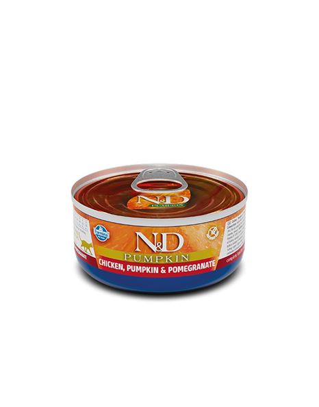 N&D Pumpkin Chicken & Pomegranate 70gr