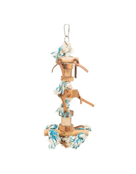 Trixie Wooden Toy For Parrots 35cm