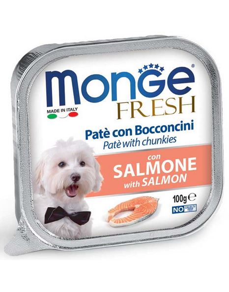 Monge Fresh Paté and Chunkies with Salmon 100gr