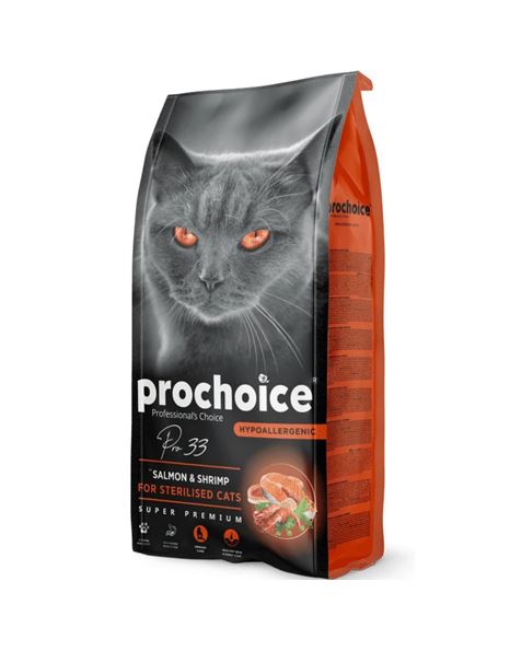 Prochoice Για Στειρωμένες Γάτες Με Σολομό & Γαρίδα 2kg