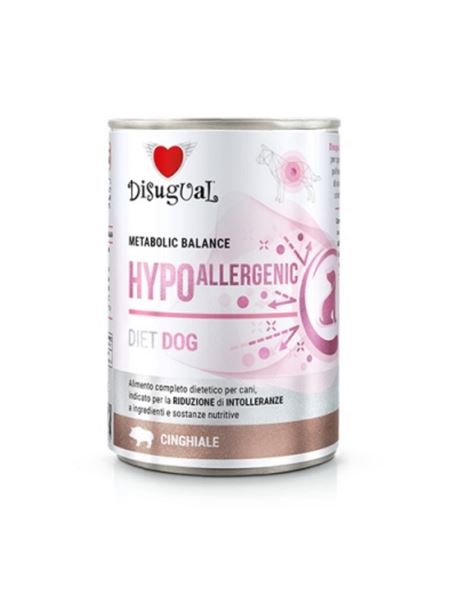 Disugual Hypoallergenic Diet Pate For Dogs With Wild Boar 400gr