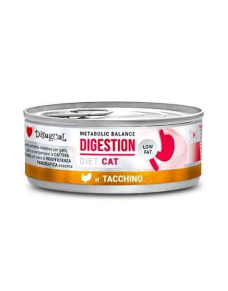 Disugual Digestion Diet Pate For Cats With Turkey 85gr