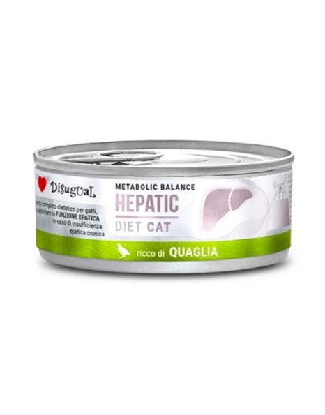 Disugual Hepatic Diet Pate For Cats With Quail 85gr