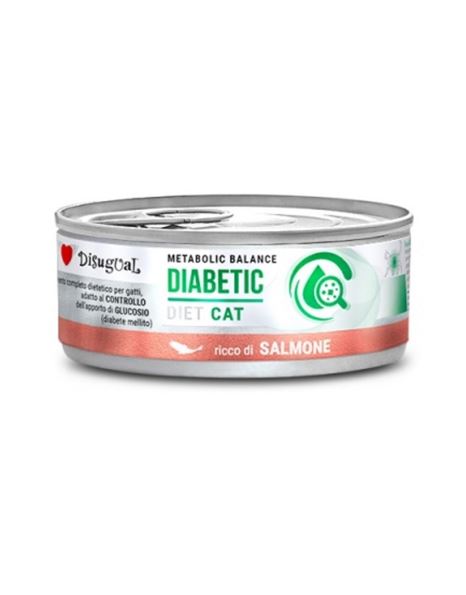 Disugual Diabetic Diet Pate For Cats With Salmon 85gr
