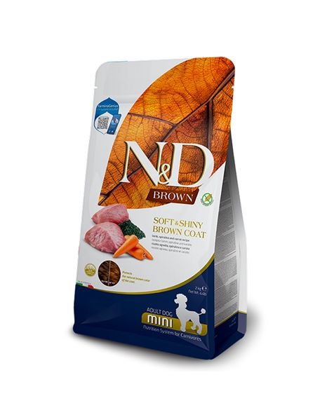 N&D Brown Grain Free Lamb Adult Mini 2kg