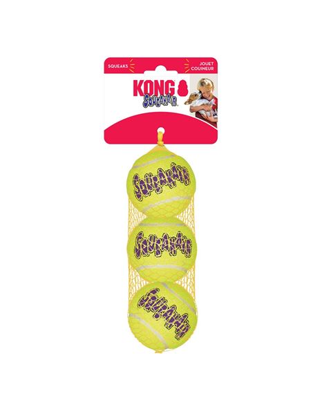 Kong Squekair Tennis Ball Medium 3pcs