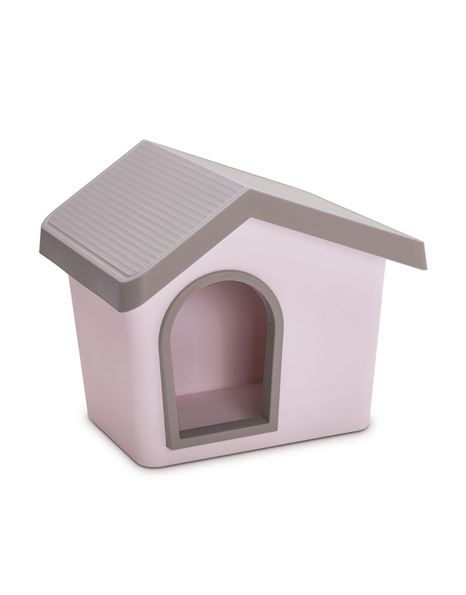 Imac Zeus 70 Plastic Kennel For Dogs Light Pink 72.2x61.8x62.3cm