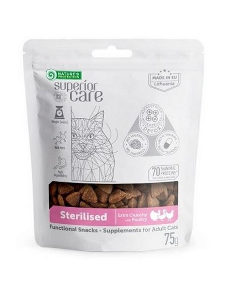 Nature's Protection Superior Care Snack Sterilised With Poultry 75gr