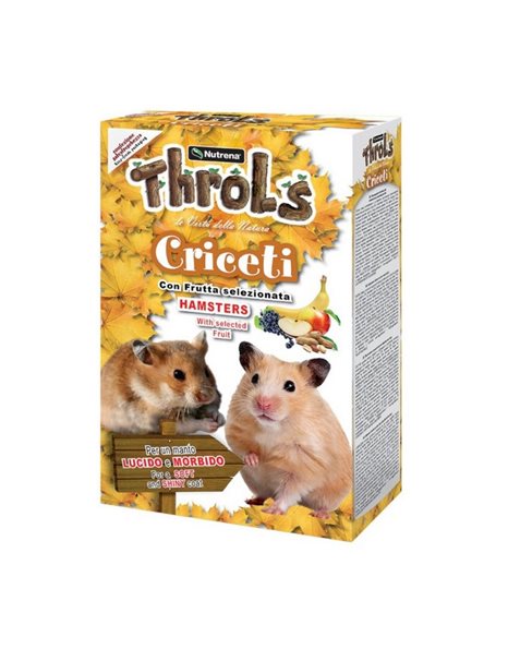 Throls Criceti Hamster Με Φρούτα 750gr