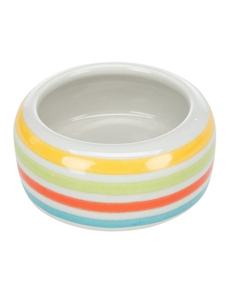 Trixie Ceramic Bowl Rainbow For Rodents 80ml