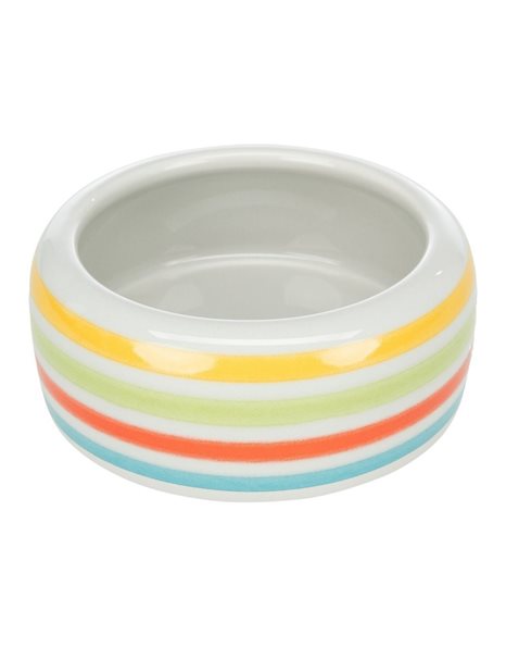 Trixie Ceramic Bowl Rainbow For Rodents 200ml