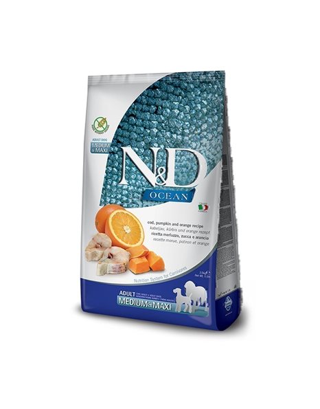 N&D Ocean Grain Free Pumpkin Adult Medium Maxi 12kg