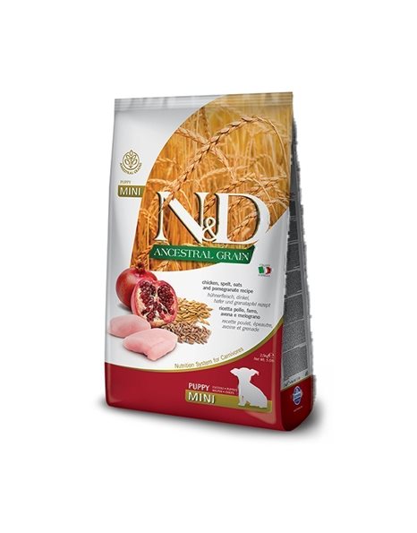 N&D Low Grain Chicken And Pomegranate Puppy Mini 2.5kg
