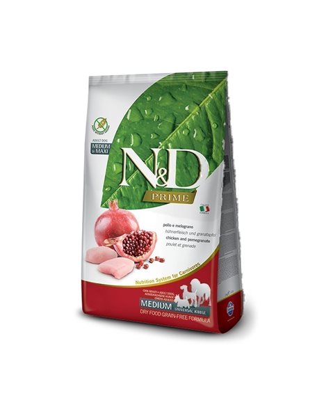 N&D Prime Grain Free Adult Medium Maxi 2,5kg