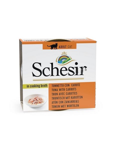 Schesir Tuna with Carrots In Cooking Broth 70g