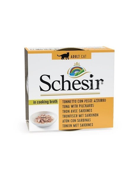 Schesir Tuna with Pilchards In Cooking Broth 70g