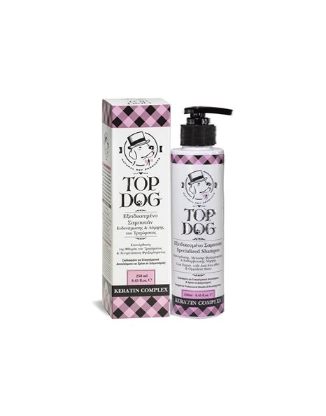 Top Dog Keratin Complex Specialized Shampoo Coat Repair 250ml
