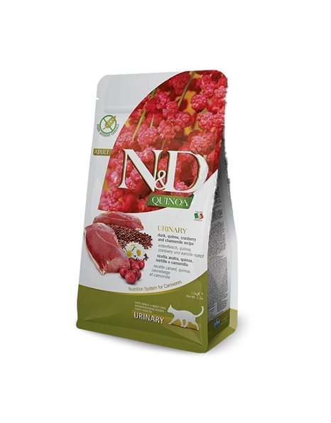 N&D Grain Free Quinoa Duck And Cranberries Urinary 1,5kg
