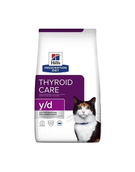 Hill's Prescription Diet Feline y/d Thyroid Care Chicken 1,5kg