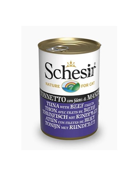Schesir Tuna with Beef Fillets 140g