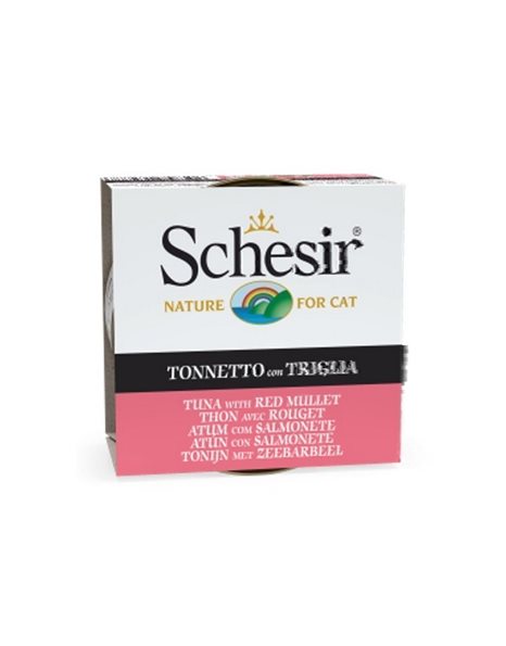 Schesir Cat Tuna And Red Mullet In Jelly 85g
