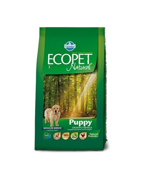 Ecopet Natural Puppy Medium 12kg