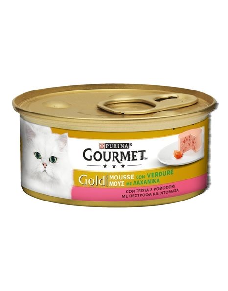 Gourmet Gold Mousse with Trout and Tomato 85gr