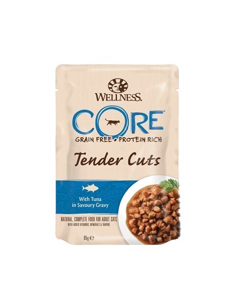 Wellness Core Tender Fillets Tuna In Gravy 85g
