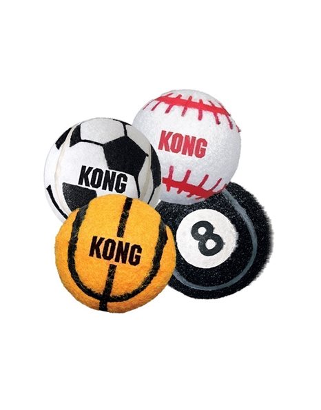 Kong "Sport Balls" Medium 3τμχ.
