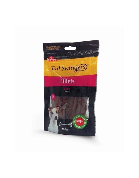 Tailswingers Fillets Soft Duck Slice 100gr