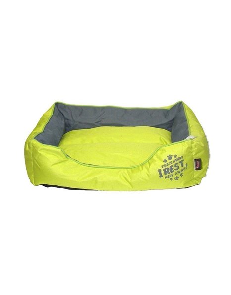 Pet Interest Waterproof Dog Bed Lime Small 55x45x19cm