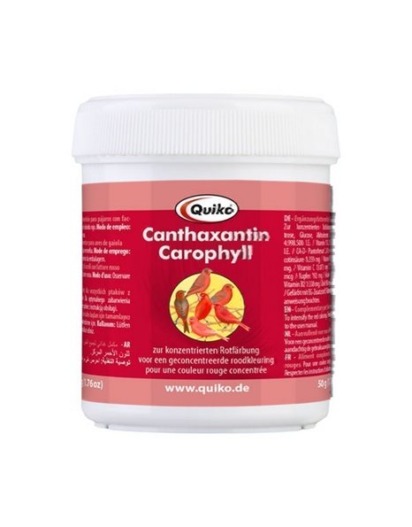 Quiko Canthaxanthin - Carophyll 50gr