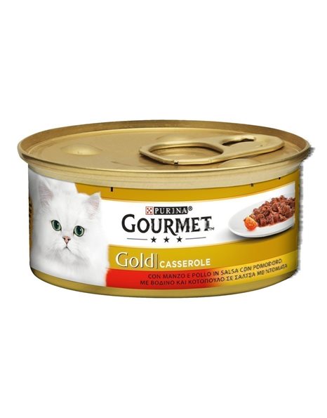 Gourmet Gold Casserole Beef And Chicken In Tomato Sauce 85gr