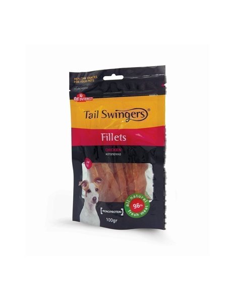 Tailswingers Fillets Soft Chicken Slice 100gr